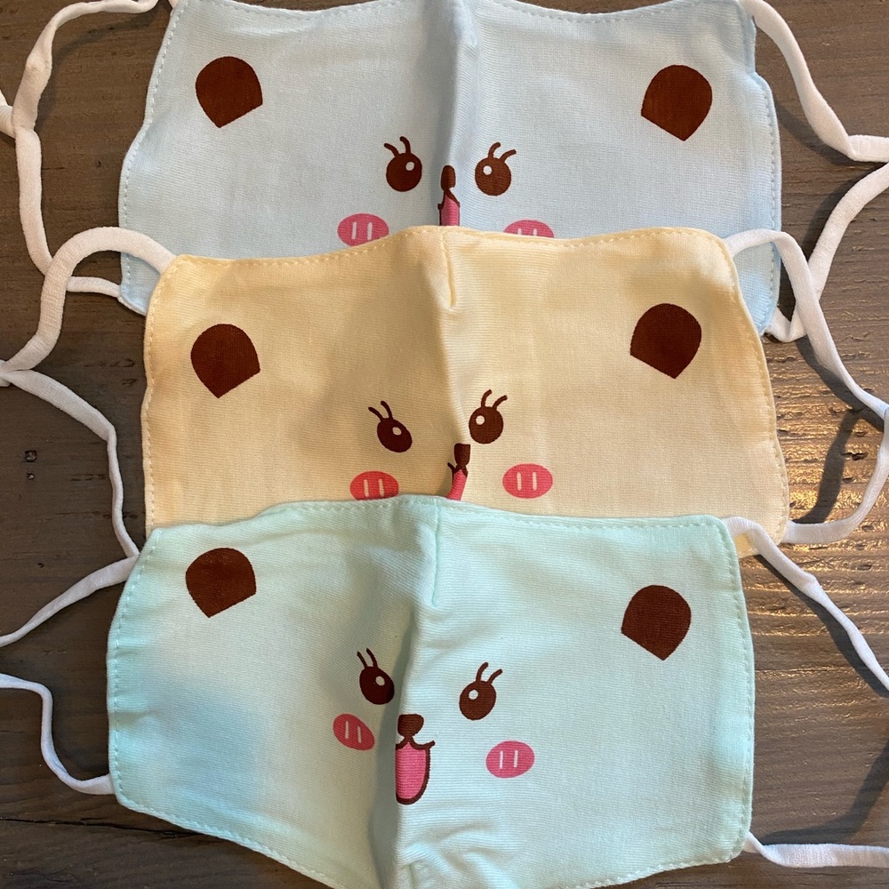 Kids face masks with filters